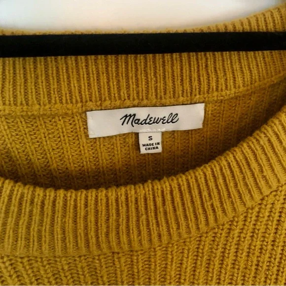 Madewell Fall Patch Pocket Pullover Sweater - Picture 5 of 7